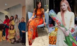 Dàn hot girl diện áo dài ngày cận Tết: Chi Pu bị hội bạn 'dìm hàng'; Xoài Non gây thương nhớ 