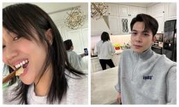 Anh Tú hào hứng khoe ảnh vợ lần đầu trổ tài 'nữ công gia chánh' khi làm dâu, Diệu Nhi bóc mẽ cực lầy