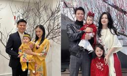 Hot girl và dàn cầu thủ ngày mùng 1: Salim và Quế Ngọc Hải lên đồ cực đẹp đi chúc Tết 