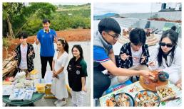 Kim Thư đưa hai con đi du lịch xa ngày Tết, quý tử đầu lòng ra dáng soái ca