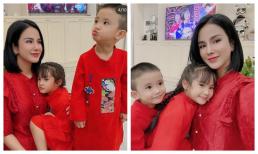 Diệp Lâm Anh đón Tết trọn vẹn bên 2 con, nhan sắc làm xao xuyến mọi ánh nhìn