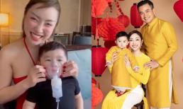 Lý Thùy Chang gửi lời chúc mừng sinh nhật đến Chi Bảo, tiết lộ con trai bị sốt đến mức nhập viện