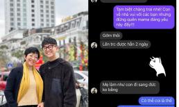 MC Thảo Vân thay đổi suy nghĩ, đồng ý cho con trai lên Hà Nội trước để đi chơi với bạn ngày Tết