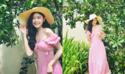 Con gái Quyền Linh xúng xính váy áo xinh như công chúa, từ visual đến vóc dáng đều được khen nức nở