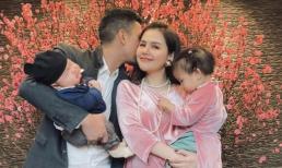 Phanh Lee lần đầu đăng ảnh có đầy đủ chồng và 2 con