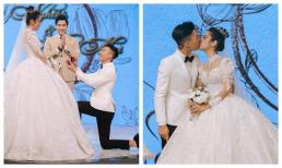 'O Sen' Ngọc Mai khóa môi Quốc Nghiệp cực ngọt trong lễ cưới bí mật?