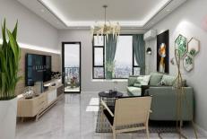 Căn nhà có thiết kế nội thất Bắc Âu, rộng 88 mét vuông được tạo nên từ màu xanh tươi mát, khiến người ta cảm thấy thoải mái lạ thường 