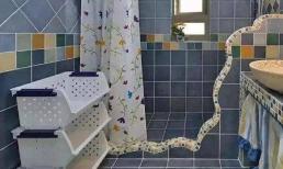 Kính dùng làm vách ngăn phòng tắm đã hết thời? Bây giờ phổ biến là xây dựng một nửa bức tường, thiết thực và dễ chăm sóc 