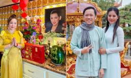 Sao Việt 28/1: Thúy Nga đến thắp hương tưởng nhớ Phi Nhung; Nam Thư: 'Nói tôi nịnh anh Hoài Linh thì có sao đâu?'