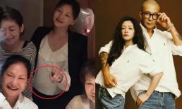 Từ Hy Viên lại lộ bụng lùm lùm dấy nghi vấn mang bầu với chồng mới