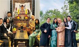 'Vua hài đất Bắc' Xuân Hinh hé lộ thêm về biệt phủ bên vợ và các con dịp đầu Xuân