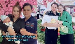 Hồ Bích Trâm và ông xã đưa con đi chơi, tiết lộ sự thay đổi của nửa kia từ khi có quý tử