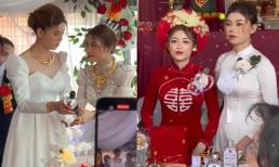 Cặp đồng tính nữ tổ chức đám cưới linh đình, dân mạng rần rần chúc phúc vì quá đẹp đôi 