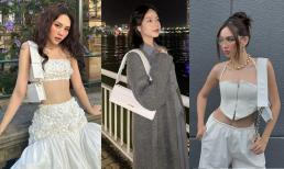  Hoa hậu Thanh Thủy đụng túi hàng hiệu với đàn chị Thùy Tiên, Mai Phương