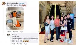 Hari Won mạnh tay chi tiền mua 'núi' đồ hiệu cho em gái Trấn Thành