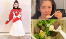 Lý Băng Băng chia sẻ bí quyết giữ dáng quanh năm: Ngâm rau trong nước ấm, thỏa mãn cơn đói