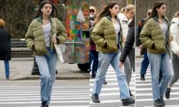 Tiểu thư nhà Tom Cruise xuống phố chẳng khác nào người mẫu catwalk trên sàn diễn