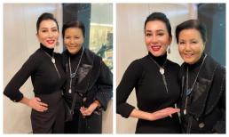 MC Kỳ Duyên hội ngộ minh tinh Kiều Chinh, nhan sắc huyền thoại một thời giờ ra sao?