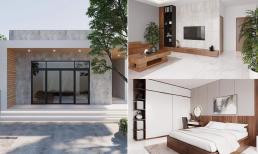 Mẫu nhà cấp bốn bên ngoài đơn giản bên trong không tầm thường