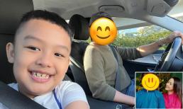 Bận rộn ở phim trường, Lê Bê La xúc động khi con trai riêng được chồng chăm sóc chu đáo