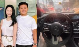 Chu Thanh Huyền dùng xe của Quang Hải sau khi nam cầu thủ ra nước ngoài thi đấu? 