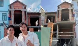 Sau biệt thự rộng 3.000 m2, Hà Trí Quang và bạn đời khoe ngôi nhà sắp hoàn thiện ở Sài Gòn