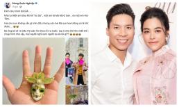 Giữa lúc vợ bị tung ảnh đám cưới với người cũ, Quốc Nghiệp có động thái gây chú ý