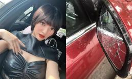 Hồng Quế phẫn nộ khi xế hộp đậu trước nhà bị đập phá