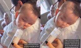 Con gái út bị ốm, Phạm Quỳnh Anh lo sốt vó vì sắp phải đi công tác xa