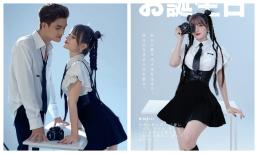 Bà xã Mạc Văn Khoa rủ chồng cosplay thành cặp đôi tuổi teen trong bộ ảnh mừng sinh nhật