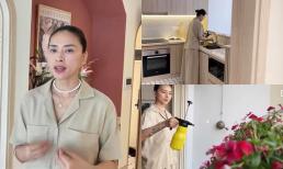 Ông xã Ngô Thanh Vân khoe không gian căn hộ mới cải tạo, đẹp lung linh