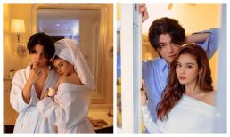 Trương Quỳnh Anh chơi lớn khi choàng khăn tắm tình hết nấc bên trai lạ trong bộ ảnh Valentine