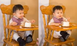 Hồng Vân khoe bộ ảnh sinh nhật của cháu ngoại, nhóc tỳ cực 'quậy'