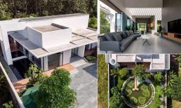 Thiết kế nhà vườn với khuôn viên đẹp, hồ cá Koi xịn xò khiến khách ghé thăm mê từ cái nhìn đầu tiên