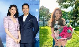 Thúy Ngân khoe được tặng hoa trong ngày Valentine, 1 kí hiệu đặc biệt khiến dân tình réo tên Trương Thế Vinh