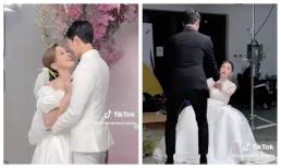 Tròn 1 năm được cầu hôn, Phương Nga hé lộ hậu trường chụp ảnh cưới siêu vui nhộn với Bình An