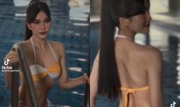 Á hậu Phương Anh lần đầu khoe body với bikini sau Miss International, độ nóng bỏng nay đã tăng cấp hẳn