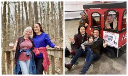 Hoàng Oanh vui vẻ hội ngộ chồng Tây ở Mỹ, phụ huynh hai bên thái độ thế nào?