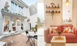 Thiết kế nhà hai tầng với diện tích hẹp, cách bài trí nội thất 'ghi điểm'