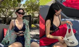 Qri (T-ARA) gây sốt khi diện bikini ở tuổi 37: Đường cong siêu nóng bỏng, vòng 1 gây 'nhức mắt' 