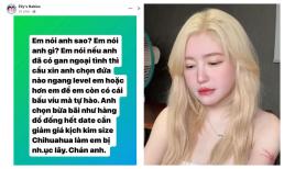 Elly Trần nhắn cực mỉa mai đến chồng Tây: 'Anh chọn bừa bãi như hàng đổ đống hết date làm em bị nhục lây'