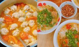 Học làm công thức món bún riêu kiểu mới, nước dùng ngọt thanh, cứ muốn ăn mãi 