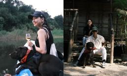 Ngô Thanh Vân và Huy Trần hòa mình với thiên nhiên, nhan sắc mộc mạc của 'đả nữ màn ảnh' gây sốt 