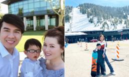 Vợ cũ Đan Trường đưa con trai đi du lịch để mừng sinh nhật, tiết lộ sở thích sang chảnh của quý tử 