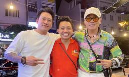 Tuấn Hưng gặp lại rapper Wowy sau một thập kỷ, cùng chung khung hình với đại gia Minh Nhựa 