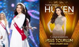 Hậu out top 10 Miss Charm trong tiếc nuối, Thanh Thanh Huyền bất ngờ giành chiến thắng giải thưởng Miss Tourism
