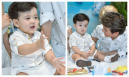 Đàm Vĩnh Hưng tiết lộ ảnh hiếm trong tiệc thôi nôi con trai: Khách mời từ 500 xuống 30, con trai bốc đồ đúng ý bố