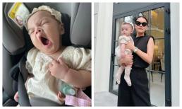 Con gái thứ 3 của Phạm Quỳnh Anh siêu bụ bẫm với loạt ảnh dạo phố, dân mạng bảo giống một người