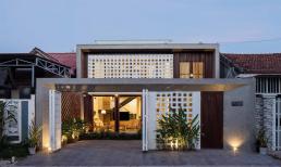 Nhà gác lửng hiện đại với không gian mở đón nắng và gió trời