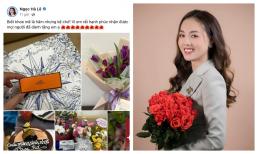 Vợ trẻ của Công Lý khoe núi quà tặng toàn hàng hiệu trong ngày sinh nhật
